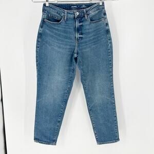 Old Navy high rise curvy straight secret smooth pockets school everyday size 10